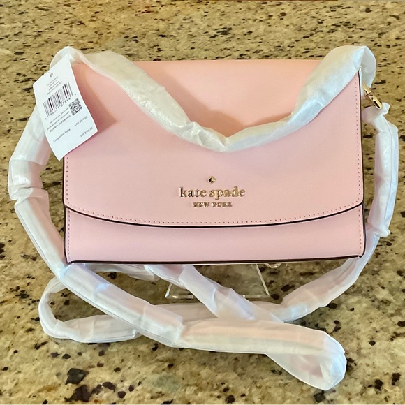 kate spade Chalk Pink Carson Convertible Crossbody - NWT ($299 Retail) - Picture 4 of 6